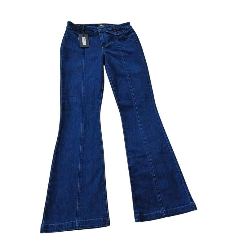 PAIGE NWT Laurel Canyon Bootcut Flare Jean 29x35 High Rise Transcend Indigo $249